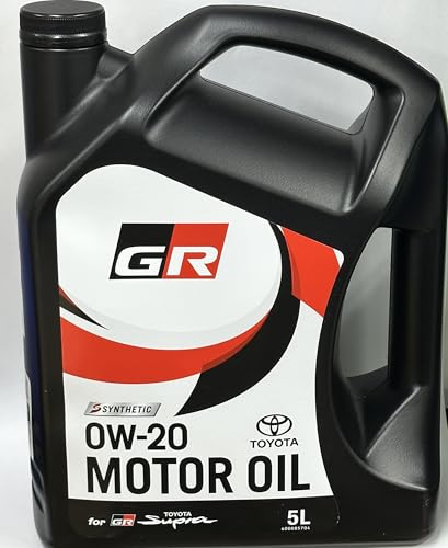 TOYOTA GAZOO Racing(トヨタガズーレーシング) Toyota Genuine Motor Oil(トヨタ純正エンジンオイル)SP 0W-20 C5 for GR Supra (5L)08880-WA002